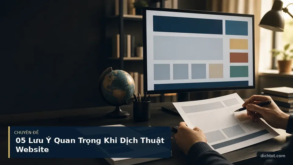 05 Lưu Ý Quan Trọng Khi Dịch Thuật Website