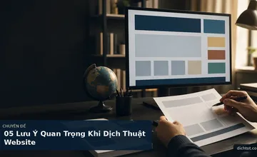 05 Lưu Ý Quan Trọng Khi Dịch Thuật Website