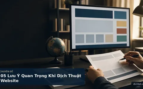 05 Lưu Ý Quan Trọng Khi Dịch Thuật Website
