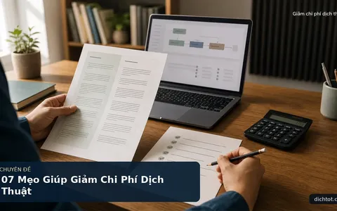 07 Mẹo Giúp Giảm Chi Phí Dịch Thuật