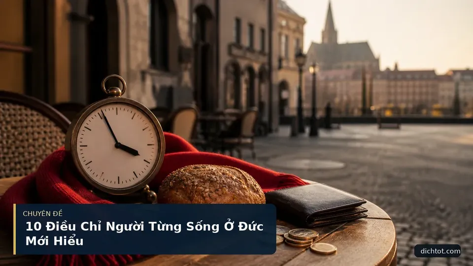 10 Điều Chỉ Người Từng Sống Ở Đức Mới Hiểu