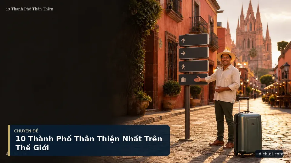10 Thành Phố Thân Thiện Nhất Trên Thế Giới