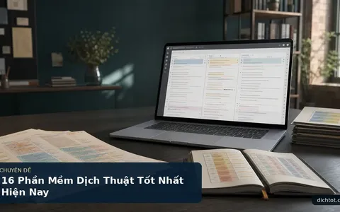 16 Phần Mềm Dịch Thuật Tốt Nhất Hiện Nay