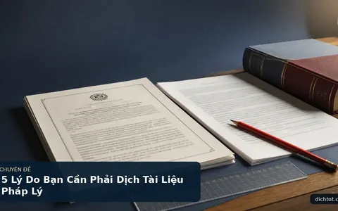 5 Lý Do Bạn Cần Phải Dịch Tài Liệu Pháp Lý