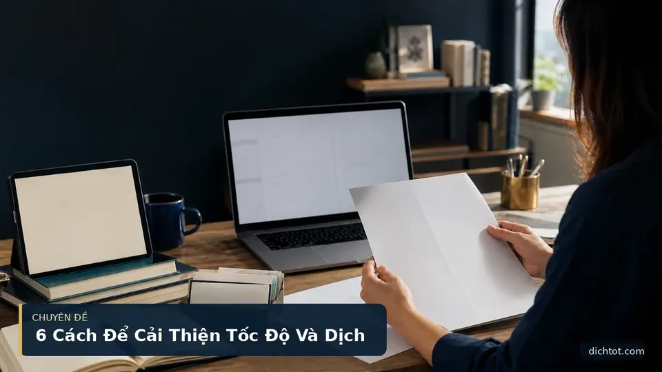 6 Cách Để Cải Thiện Tốc Độ Và Dịch