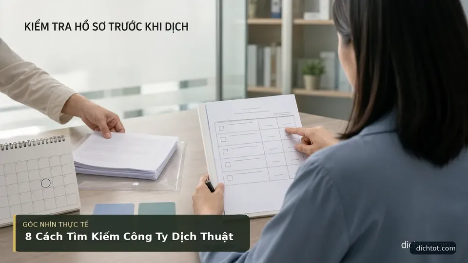 8 Cách Tìm Kiếm Công Ty Dịch Thuật — hình minh họa dịch thuật
