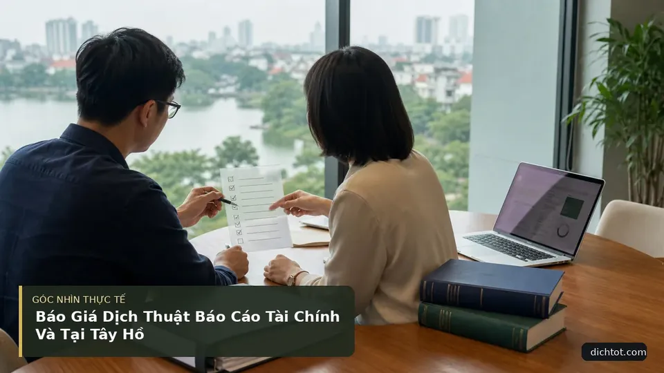 Chi tiết minh họa dịch thuật trong bài Báo Giá Dịch Thuật Báo Cáo Tài Chính Và Tại Tây Hồ