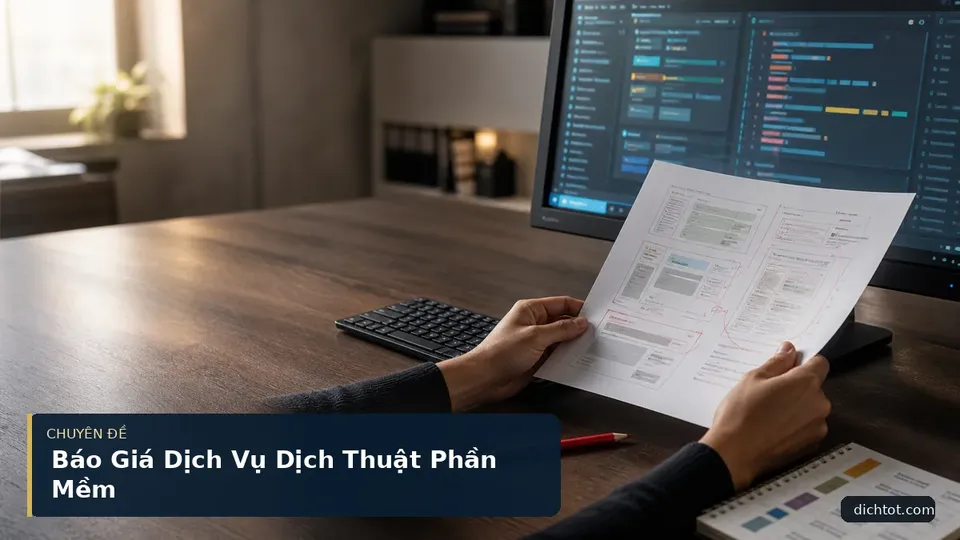 Báo Giá Dịch Vụ Dịch Thuật Phần Mềm
