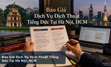 Báo Giá Dịch Vụ Dịch Thuật Tiếng Đức Tại Hà Nội, HCM