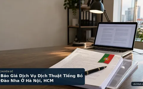 Báo Giá Dịch Vụ Dịch Thuật Tiếng Bồ Đào Nha Ở Hà Nội, HCM