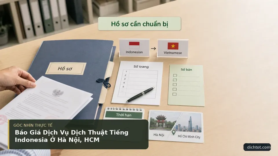 Báo Giá Dịch Vụ Dịch Thuật Tiếng Indonesia Ở Hà Nội, HCM — hình minh họa dịch thuật
