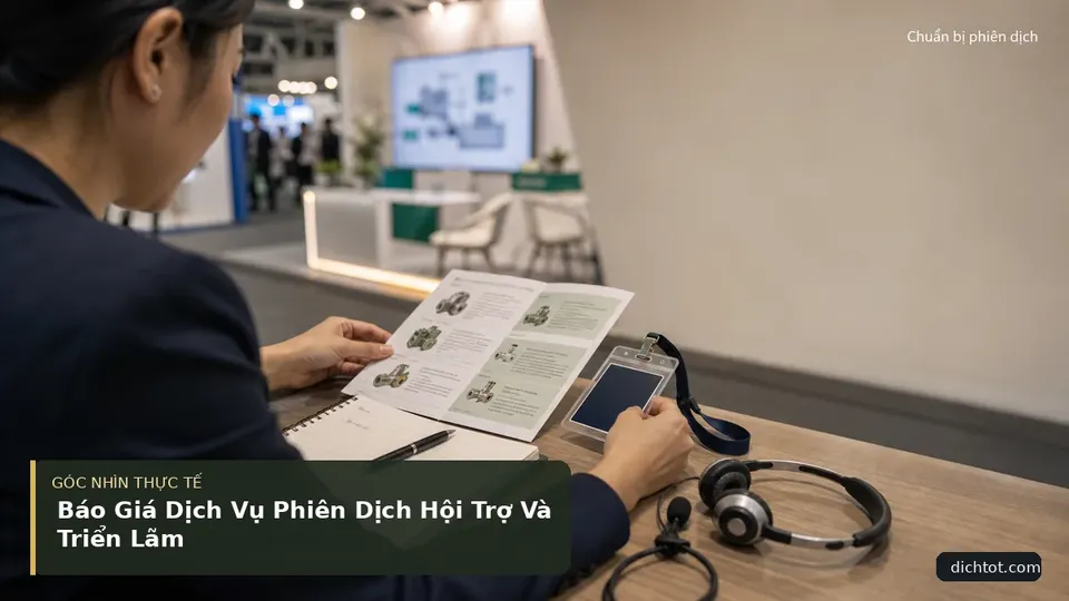 Chi tiết minh họa dịch thuật trong bài Báo Giá Dịch Vụ Phiên Dịch Hội Trợ Và Triển Lãm