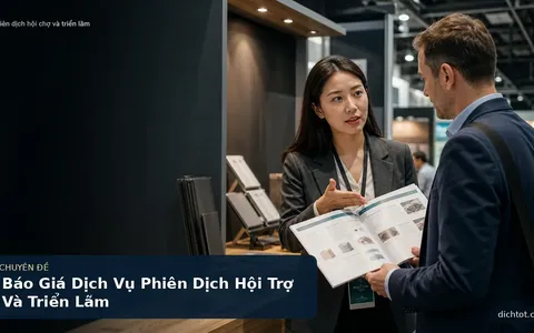 Báo Giá Dịch Vụ Phiên Dịch Hội Trợ Và Triển Lãm