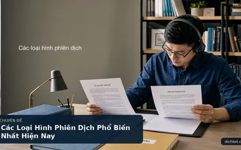 Các Loại Hình Phiên Dịch Phổ Biến Nhất Hiện Nay