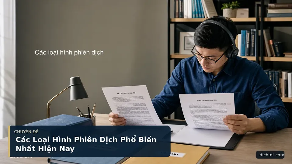 Các Loại Hình Phiên Dịch Phổ Biến Nhất Hiện Nay