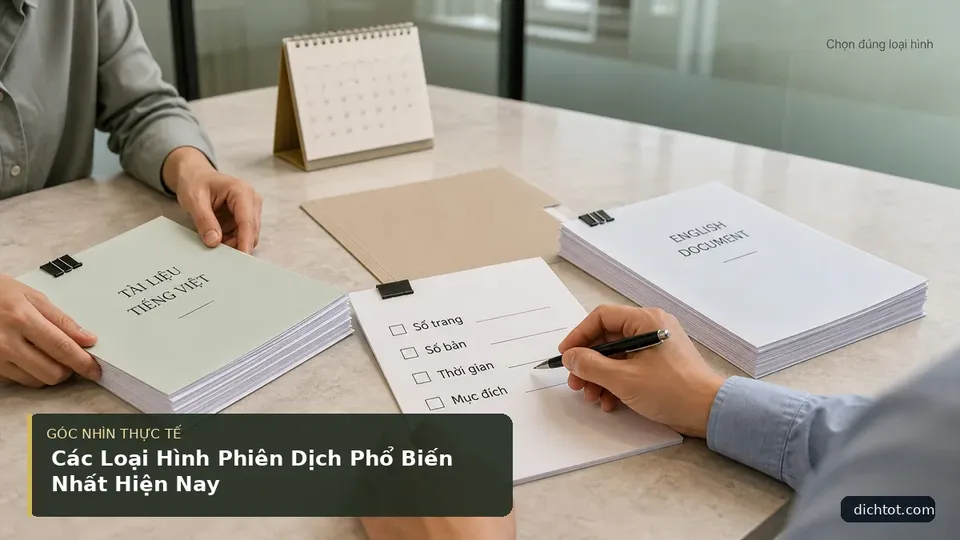 Chi tiết minh họa dịch thuật trong bài Các Loại Hình Phiên Dịch Phổ Biến Nhất Hiện Nay