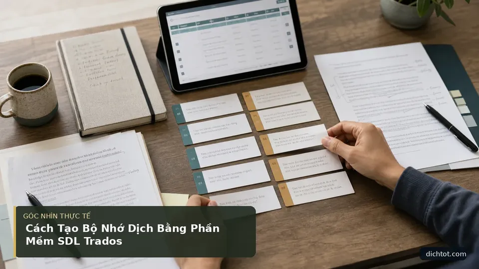 Chi tiết minh họa dịch thuật trong bài Cách Tạo Bộ Nhớ Dịch Bằng Phần Mềm SDL Trados