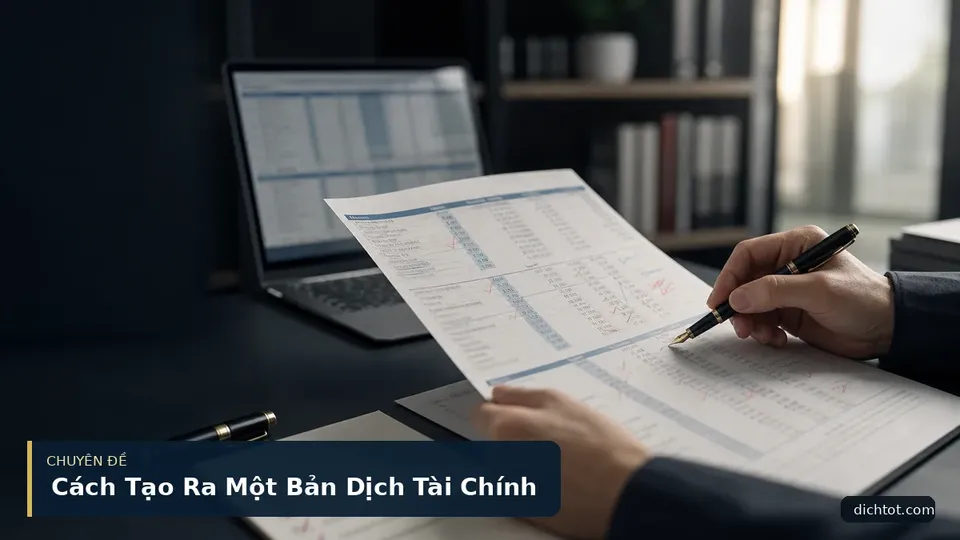 Cách Tạo Ra Một Bản Dịch Tài Chính