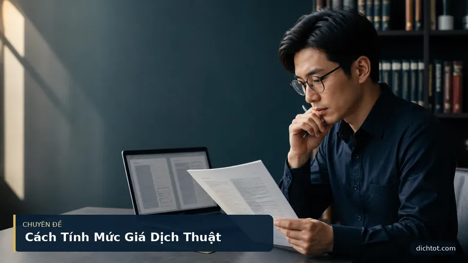 Cách Tính Mức Giá Dịch Thuật