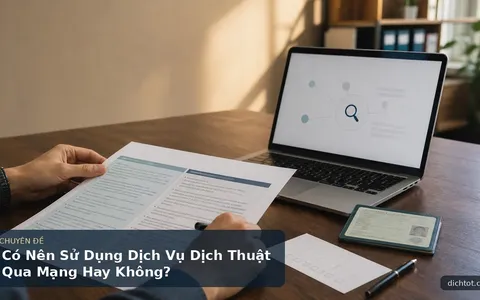 Có Nên Sử Dụng Dịch Vụ Dịch Thuật Qua Mạng Hay Không?
