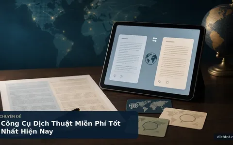 Công Cụ Dịch Thuật Miễn Phí Tốt Nhất Hiện Nay