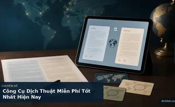 Công Cụ Dịch Thuật Miễn Phí Tốt Nhất Hiện Nay