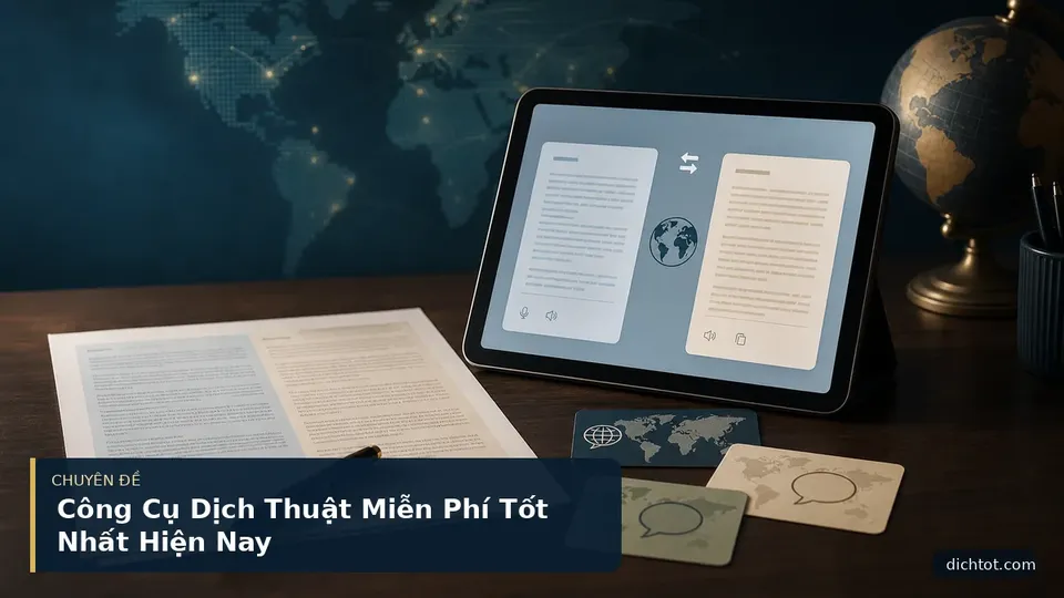 Công Cụ Dịch Thuật Miễn Phí Tốt Nhất Hiện Nay