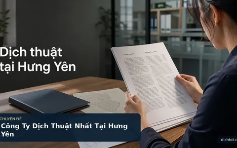 Công Ty Dịch Thuật Nhất Tại Hưng Yên