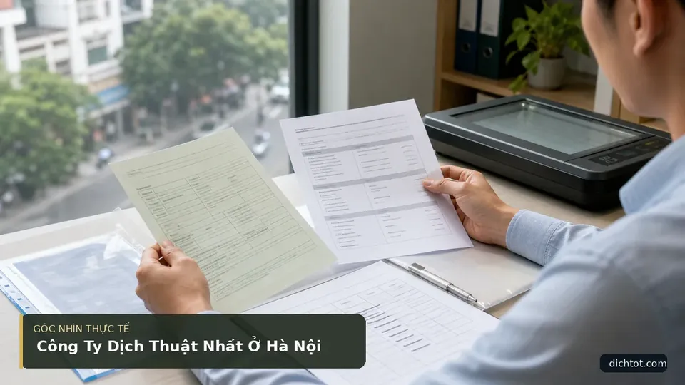 Công Ty Dịch Thuật Nhất Ở Hà Nội — hình minh họa dịch thuật