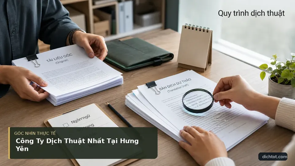 Công Ty Dịch Thuật Nhất Tại Hưng Yên — hình minh họa dịch thuật