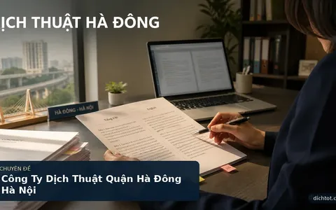 Công Ty Dịch Thuật Quận Hà Đông Hà Nội