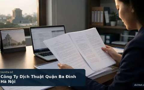 Công Ty Dịch Thuật Quận Ba Đình Hà Nội