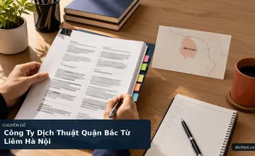Công Ty Dịch Thuật Quận Bắc Từ Liêm Hà Nội