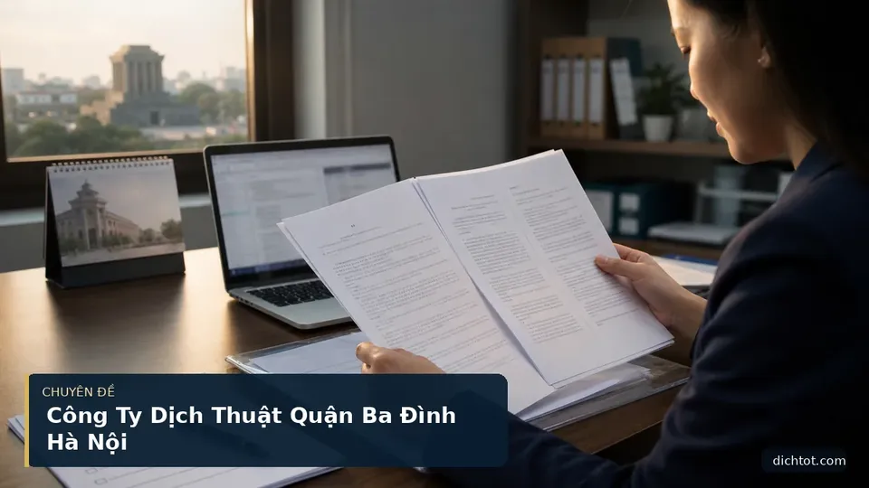 Công Ty Dịch Thuật Quận Ba Đình Hà Nội