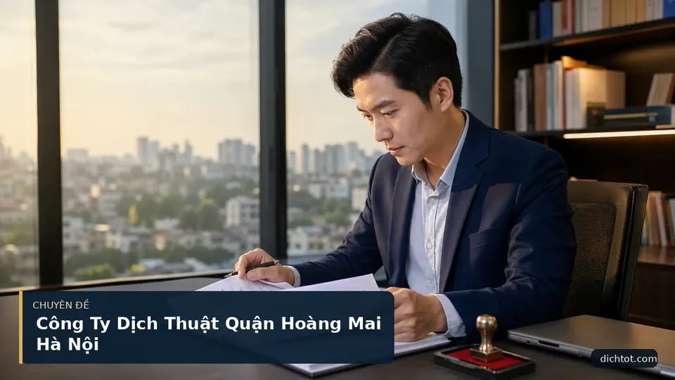 Công Ty Dịch Thuật Quận Hoàng Mai Hà Nội