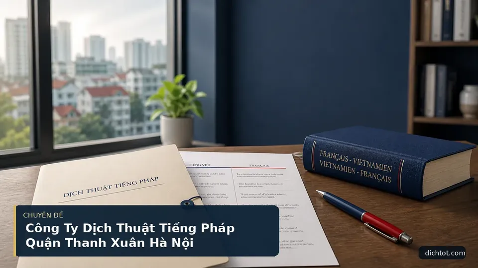 Công Ty Dịch Thuật Tiếng Pháp Quận Thanh Xuân Hà Nội