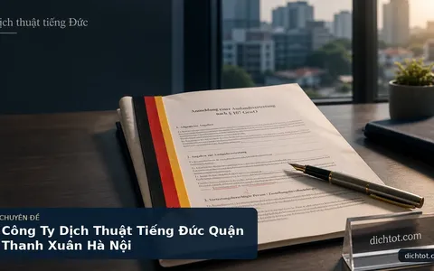 Công Ty Dịch Thuật Tiếng Đức Quận Thanh Xuân Hà Nội