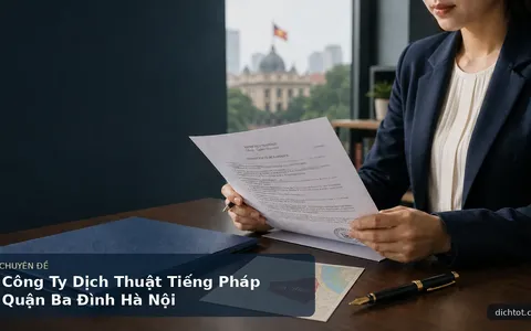 Công Ty Dịch Thuật Tiếng Pháp Quận Ba Đình Hà Nội
