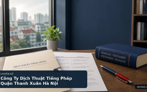 Công Ty Dịch Thuật Tiếng Pháp Quận Thanh Xuân Hà Nội