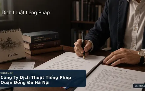 Công Ty Dịch Thuật Tiếng Pháp Quận Đống Đa Hà Nội