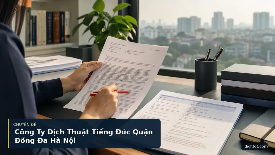 Công Ty Dịch Thuật Tiếng Đức Quận Đống Đa Hà Nội