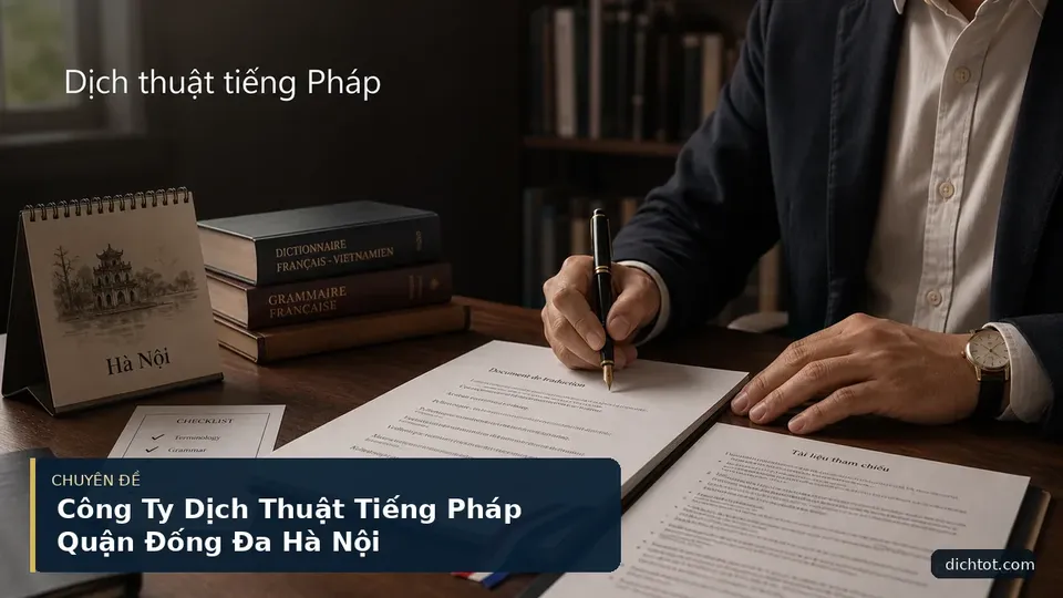 Công Ty Dịch Thuật Tiếng Pháp Quận Đống Đa Hà Nội