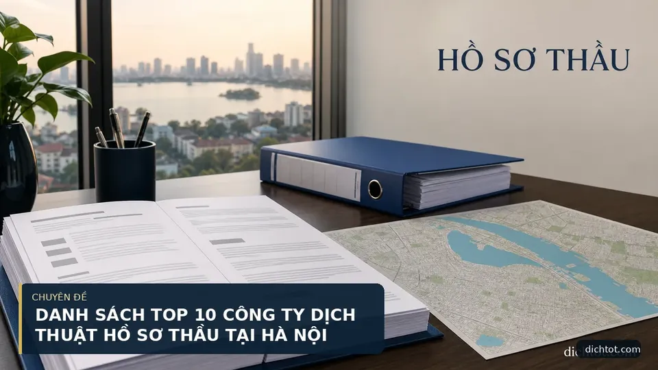 DANH SÁCH TOP 10 CÔNG TY DỊCH THUẬT HỒ SƠ THẦU TẠI HÀ NỘI