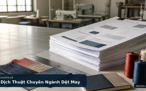 Dịch Thuật Chuyên Ngành Dệt May