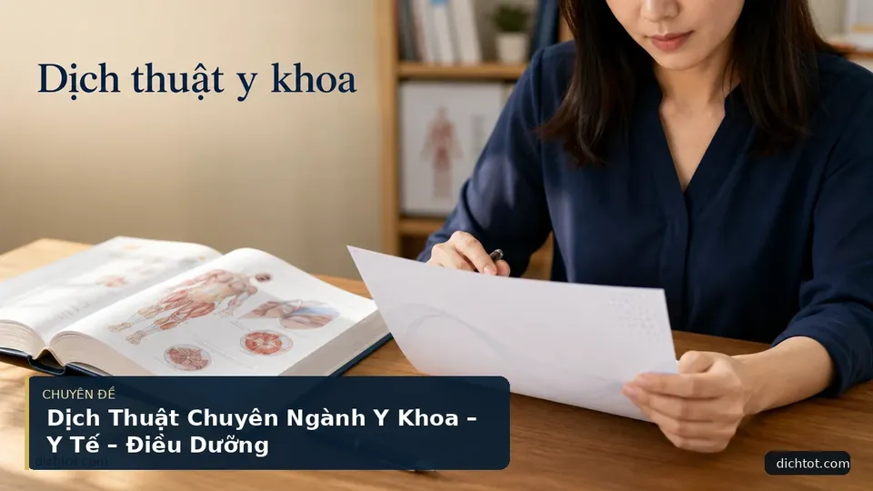 Dịch Thuật Chuyên Ngành Y Khoa – Y Tế – Điều Dưỡng
