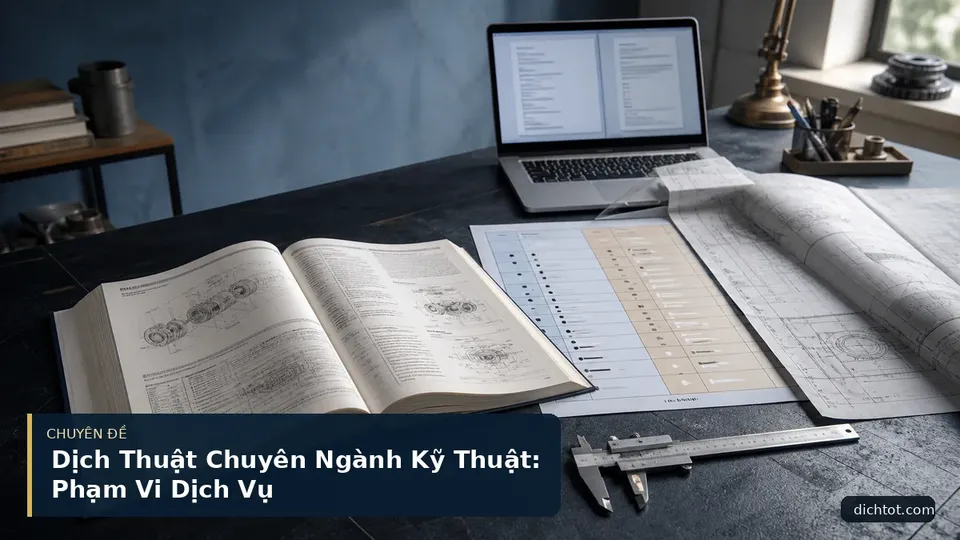 Dịch Thuật Chuyên Ngành Kỹ Thuật: Phạm Vi Dịch Vụ