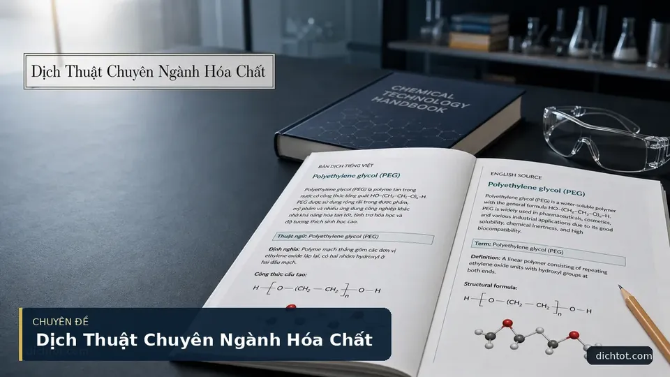 Dịch Thuật Chuyên Ngành Hóa Chất
