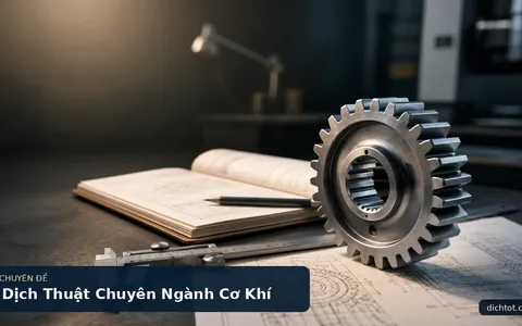 Dịch Thuật Chuyên Ngành Cơ Khí