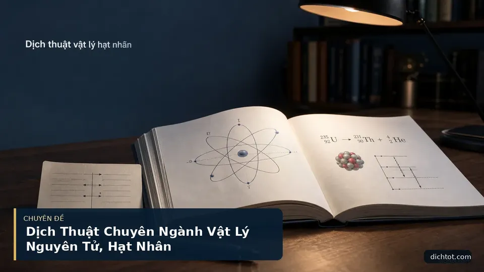 Dịch Thuật Chuyên Ngành Vật Lý Nguyên Tử, Hạt Nhân