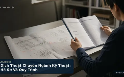 Dịch Thuật Chuyên Ngành Kỹ Thuật: Hồ Sơ Và Quy Trình